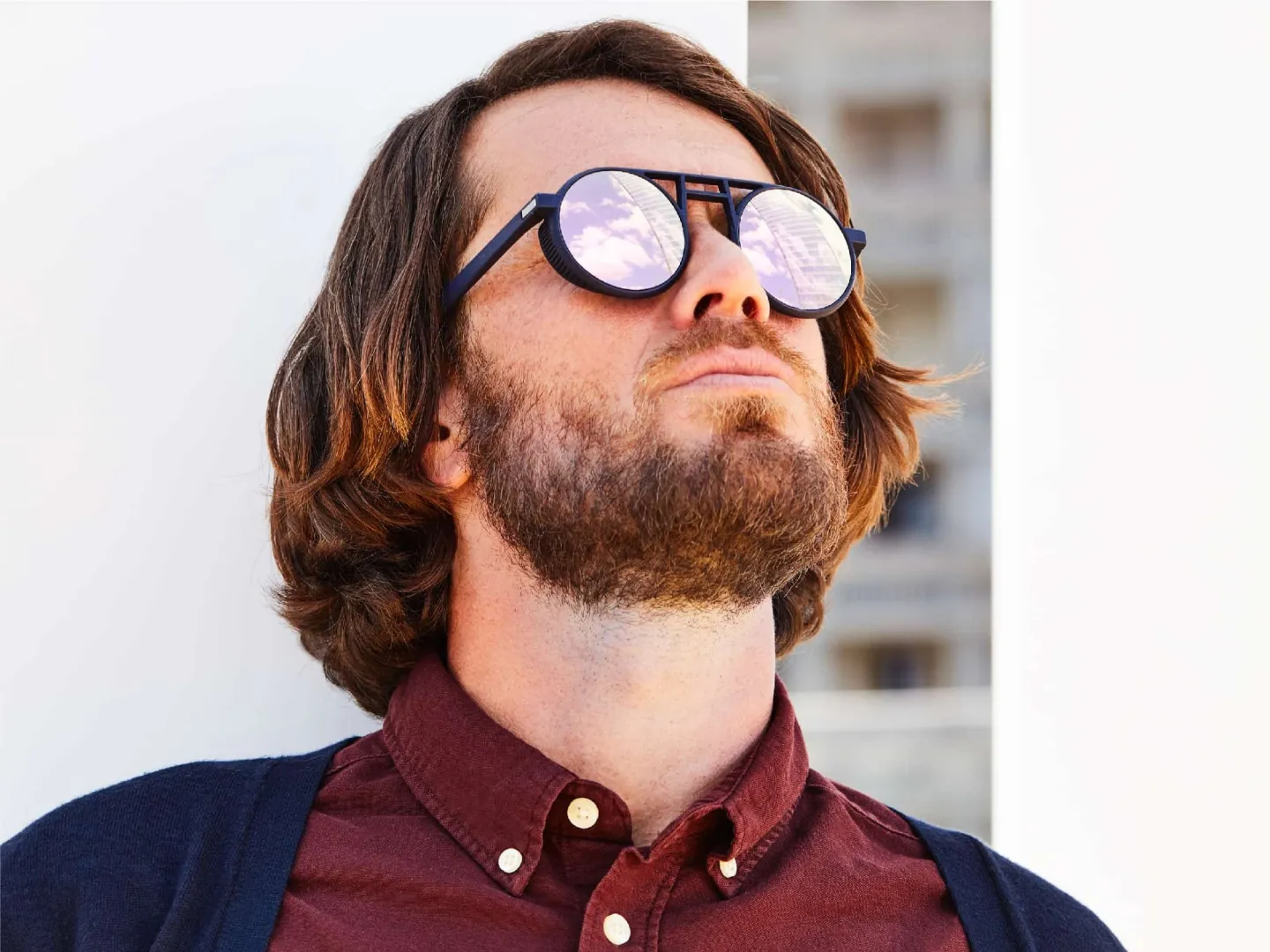 Homme à lunettes imprimées 3D Nogs