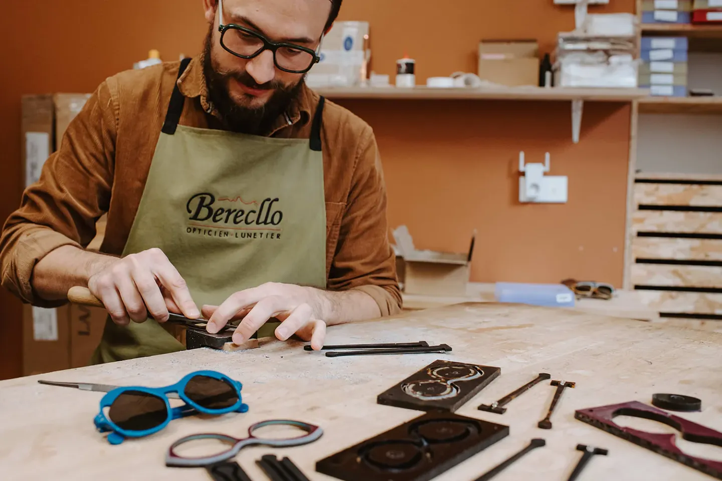 Artisan lunetier Berecllo
